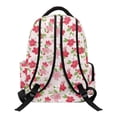 thumbnail image 2 of FKELYI Pink Axolotl Cherry Blossom Print Kids Backpack with Multi-Pockets 17 Inch Schoolbag Casual Daypack Travel Rucksack Knapsack for Girls School Bookbag, 2 of 7