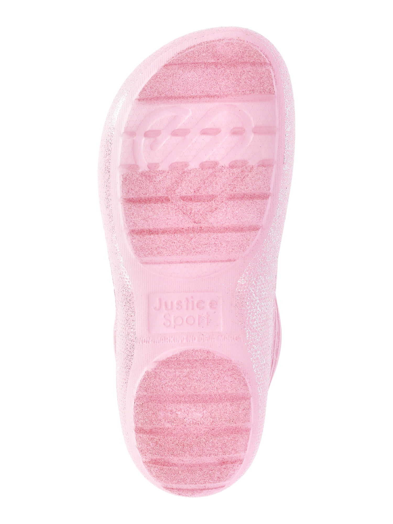 Justice Little & Big Girl Glitter Sock Clog