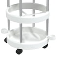 thumbnail image 4 of Carrito de limpieza VidaXL Professional de aluminio plateado/blanco, 4 of 7