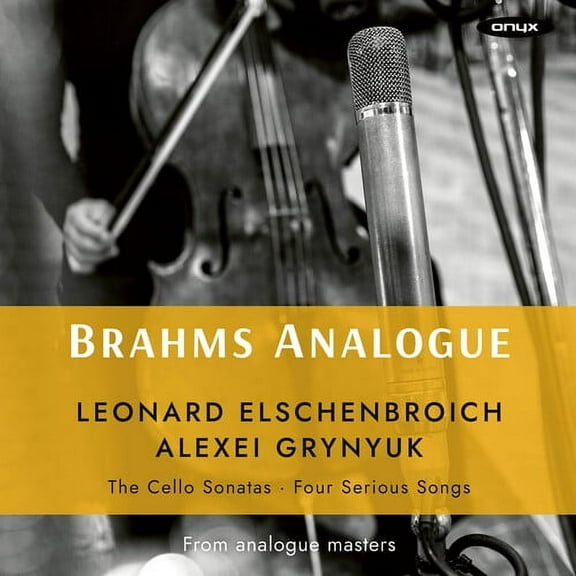 Leonard Elschenbroich - Brahms Analogue - Music & Performance - CD