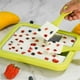 thumbnail image 4 of Stainless Steel Freeze Yogurt Maker, Instant Rolling Ice Yogurt Machine with 2 Spatulas, Ice Cream Fruit Sorbet, 4 of 5