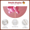 thumbnail image 3 of Sikiie Pink Balloon Puppy Art Christmas Tree Skirt, Christmas Tree Decorations, Christmas Decor, Tree Mat Decoration(30-48IN)-36", 3 of 6