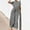 Gray, variant on TAGOLD Womens Summer Jumpsuit,Jumpsuits For Women Short Sleeve Pocket Solid Color Loose Straight Pants Fashion Romper Pants With Pocket Orange 16