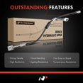 thumbnail image 6 of A-Premium Front Brake Hydraulic Hose Compatible with Cadillac and Buick Models - XTS 2013-2018, Regal 2014-2017 - Replace# 84025392, 6 of 8