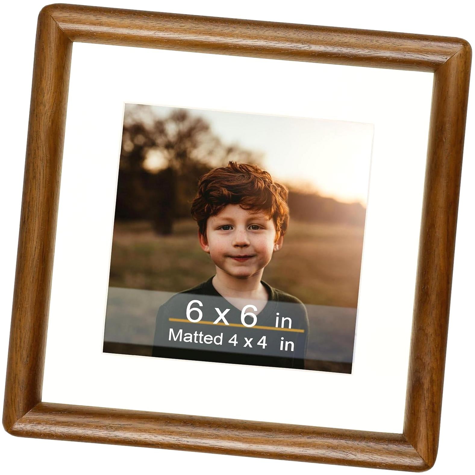 Americanflat 12x18 Picture Frame, MDF wood and shatter-resistant
