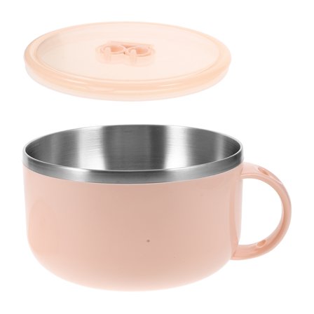 FRCOLOR  1200 Ml Instant Snack Cereal Bowl Large Capacity Food Container