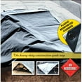 thumbnail image 1 of The Dize  Reversible Poly Tarp - Black-Silver - 8 x 10, 1 of 1