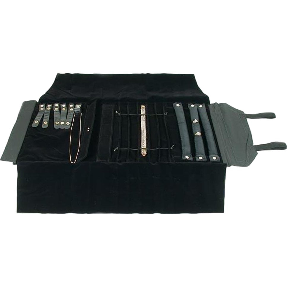 Details about   Jewelry Salesman Display Travel  Case Carrying 12 Trays Mixed Inserts Pads Ring 