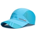 thumbnail image 1 of Hollow Simple Sun Hat Sport Cap Breathable Golf Summer Quick Dry Mesh Cap Baseball Hat Visor Cap Mesh Caps, 1 of 7