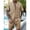 🌍100-Khaki, variant on Ceisia Men's Casual Short Sleeve Button Down Shirt Open Weave Breathable and Elastic Waist Drawstring Shorts Two Piece Set Gifts for Father Brown 2X