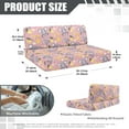 thumbnail image 7 of XYZCANDO Koala RV Dinette Cushions Comfortable RV Accessories Universal RV Dinette Cushion Covers for Women Bench Seat Cover Washable Cushion Covers for Couches and Sofas Stretchable Slipcovers Pink, 7 of 7