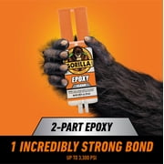 Gorilla Glue Clear Epoxy Syringe, 0.85 Fluid Ounce, Clear Finish