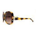 thumbnail image 3 of Womens Classic 90s Butterfly Diva Plastic Sunglasses Tortoise Brown, 3 of 4