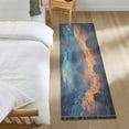 thumbnail image 2 of Wobogo Skull Cemetery Bedside Long Rug Delicate and Soft Modern Indoor Area Decor Non Slip Carpet for Bed Room Corridor Entrance Balcony, 2 of 8