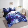 thumbnail image 3 of Castle Fairy Flower Crow Wolf King Bedding 7pcs for Teens,Romantic Floral Rose King Bed in a Bag, 3 of 6
