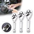 thumbnail image 3 of 1/4In 3/8In 1/2In Ratchet Wrench 72 Teeth Spanner Portable Wrenches6318 Q1L4, 3 of 8