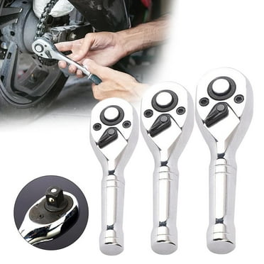 SSKFHGI 14In 38In 12In Ratchet Wrench 72 Teeth Spanner Portable Torque