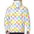 thumbnail image 7 of Naloa Colorful Rubber Duck Men's Casual Hooded Collar Drawstring Hoodies Pullover Sweatshirts Casual Long Sleeve Shirts-XX-Large, 7 of 7