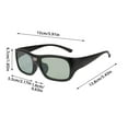 thumbnail image 3 of Smart Photochromic Polarized Sunglasses For Outdoor Sports Lightweight Unisex Adult Glasses, 3 of 7