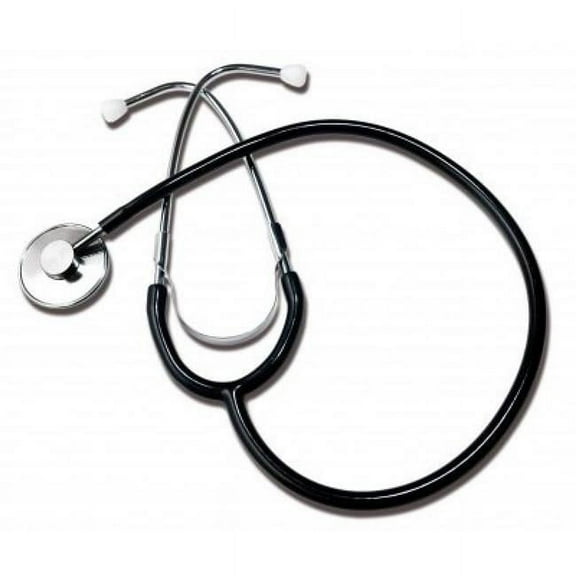 GF Health Products 300DLX-R 22 in. Lightweight Single Head Stethoscope, Red