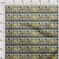 thumbnail image 2 of oneOone Viscose Chiffon Medium Yellow Fabric Leaves|Duck & Floral Artistic Fabric For Sewing Printed Craft Fabric By The Yard 42 Inch Wide, 2 of 4