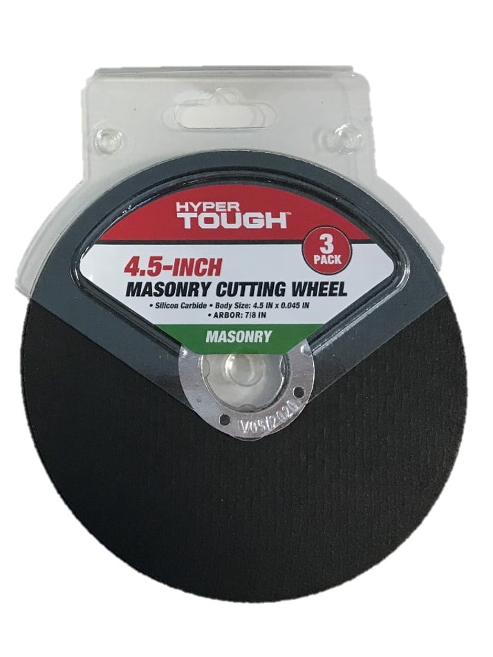 Hyper Tough HTMASCUT3PK 3pk Masonry Cut Wheels
