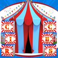 thumbnail image 3 of Decoraciones de fiesta con temática de circo y carnaval de Yexiya, 6 unidades, 3 of 5