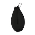 thumbnail image 3 of Funda para botella de agua, jarra de vidrio, con cremallera, ligera, aislante, de neopreno suave, para botellas de refresco de 1000 ml. Negro, 3 of 8