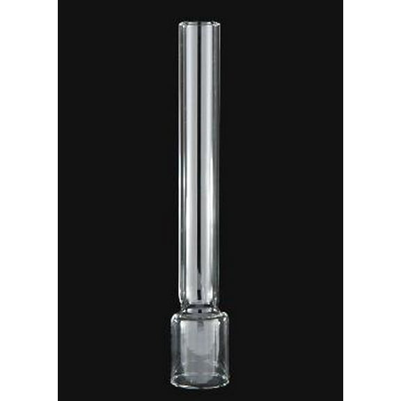 B&P Lamp® 1 7/16" Inch by 9 Inch Kosmos #8 Style Clear Glass Lamp Chimney for Vintage and Antique Style Lighting