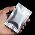 thumbnail image 7 of ACDANC 100pcs Silver Mylar Flat Bags Aluminum Foil Packaging Bag Bulk Food Storage Pouch 9x13, 7 of 7