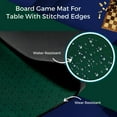 thumbnail image 6 of Feltectors Board Game Mat, Table Cover for Mahjong, Poker, Playing Cards, Tile Games, Dominoes 72 x 30 inch, 6 of 9