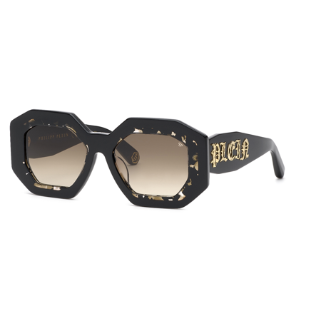 Philipp Plein SPP098M 0700 53mm Geometric Sunglasses for Women's Black