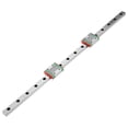 thumbnail image 1 of 1 rail de guidage linéaire miniature MGN12 de 400 mm de largeur, 12 mm, 2 blocs coulissants MGN12B, 1 of 4