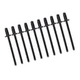 thumbnail image 1 of Dash Rivets Rosette, 8 Pcs Rivets Rose en Aluminium Antirouille pour Voitures Rivets en Forme de Rose pour Étiquette de Porte AMC VIN Tous Véhicules, 1 of 7