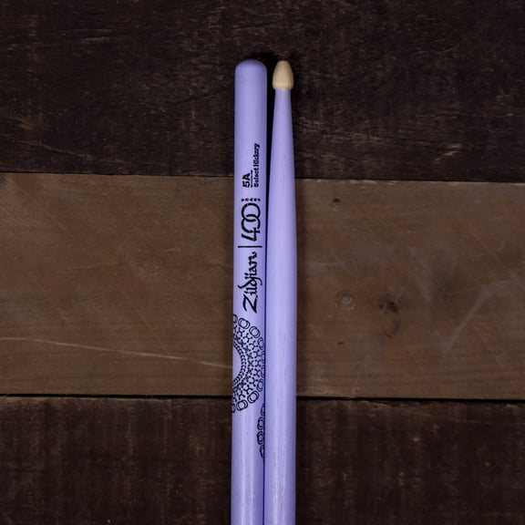 Zildjian Limited Edition 400th Anniversary 5A Acorn Purple Drumsticks