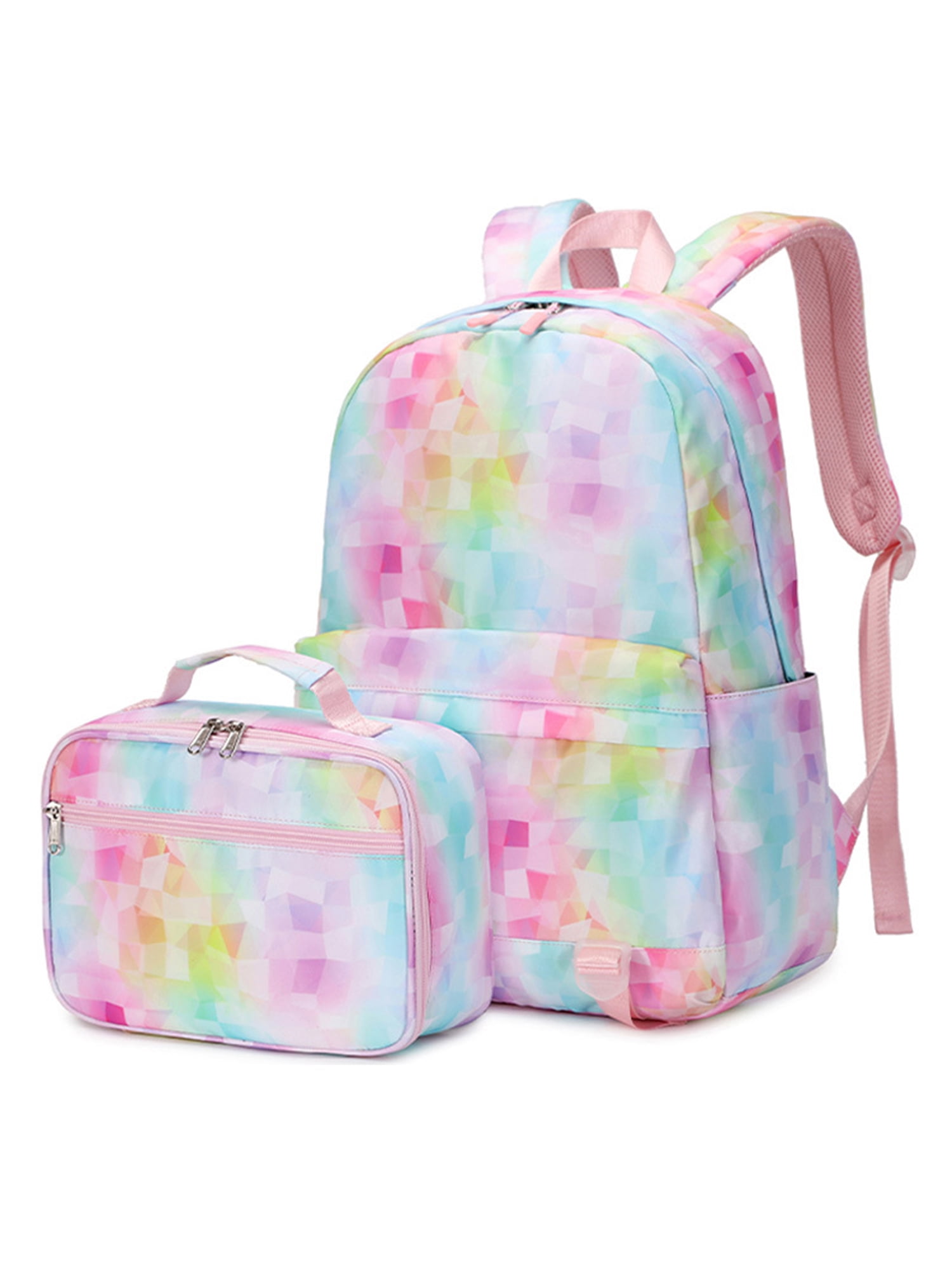 Avamo Girls Daypack Multipurpose School Bag Multi Pockets Backpack