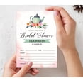 thumbnail image 3 of Inkdotpot 30 Bridal Shower InvitationsTea PartyWedding Fill-In Style Invites Blank Invites, 3 of 8
