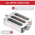 thumbnail image 2 of All Metal 3-in-1 Pasta Attachment Set for  Stand Mixer with Roller and Cutters, 2 of 6