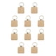 thumbnail image 2 of Llavero Wosthever para manualidades DIY decoración en blanco colgante de etiqueta 10piezas, 2 of 6