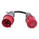 thumbnail image 2 of 32A to 16A CEE adapter for heavy-duty power conversion, 2 of 5