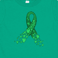 thumbnail image 4 of Inktastic Cerebral Palsy Awareness- Green Ribbon Made of Hearts Boys or Girls Baby T-Shirt, 4 of 5