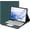 dark green, variant on Touch Keyboard Case for Samsung Galaxy Tab S8 / Tab S7 11 inch (Black)