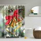 thumbnail image 1 of Cortina de Ducha ABPHQTO Feliz Navidad Pino Bolas Campana Pequeña 150x180 cm, 1 of 4