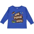 thumbnail image 3 of Inktastic Gone Fishing with My Grandma Boys or Girls Long Sleeve Toddler T-Shirt, 3 of 5