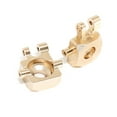 thumbnail image 3 of Riwcyla Brass Steering Blocks Knuckle, Golden Brass Steering Cup Replacement for 1/18 TRX4M Land Rover Defender Rampage Remote Control Car Upgrade Parts, 3 of 6