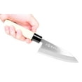thumbnail image 3 of Seki Sanbonsugi Forged Japanese Deba Knife 5.9 inch (150mm) - White Steel #2 (Shirogami #2), 3 of 8