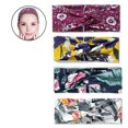 thumbnail image 1 of 4 Pack Bandeau Femme Style Boho Floal Croisé Bandeau pour Cheveux, 1 of 9