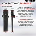 thumbnail image 4 of Aquael Ultra Aquarium Heater for Freshwater & Saltwater Aquariums - 100 Watt, 16-26 Gallon, 4 of 5