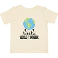 thumbnail image 3 of Inktastic Little World Traveler Boys or Girls Baby T-Shirt, 3 of 5