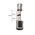 thumbnail image 2 of Door Lock, Cylinder TUYA App Password Fingeprint Biometric Electronic Smart Door Lock Digital Keypad Code Keyless Lock ,Easy to Install, 2 of 7
